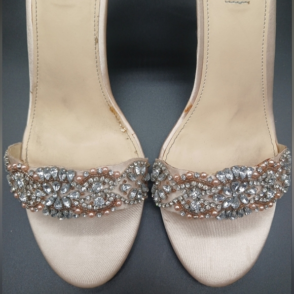 Blue by Betsey Johnson Women's Sb-Gina Dress Sandal - Champagne​​​ - Picture 7 of 8